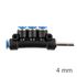 Insert Manifold Side 4-port Pu 4mm